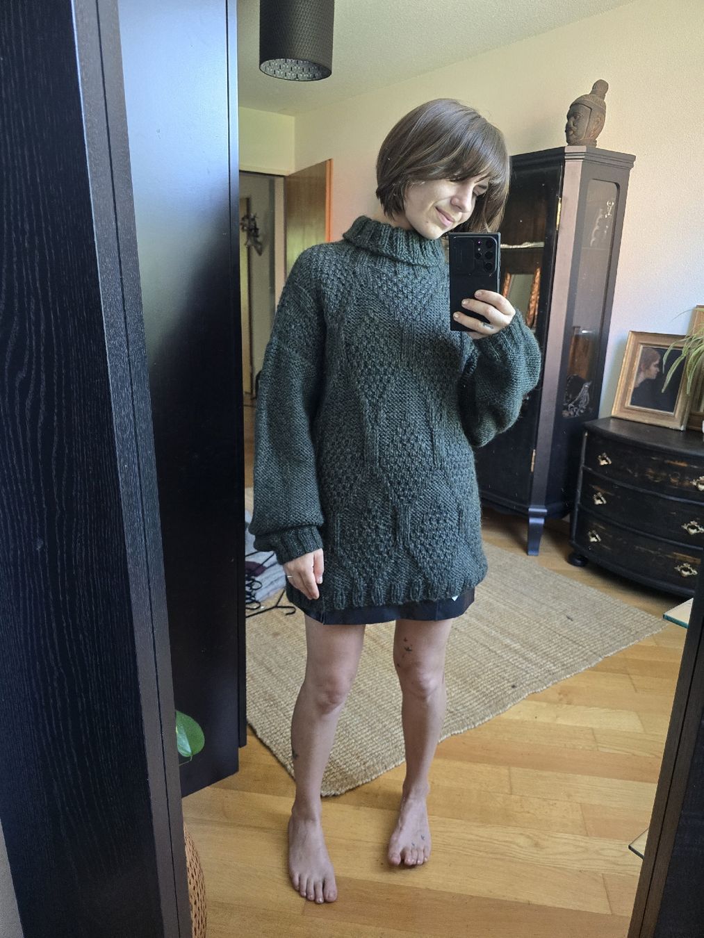 Maglioni & Felpe: Neue designer handgemachte wollen grun pullover, groß M – Nuovo e nell'imballaggio originale da Zürich venduto da joa_26k8 2
