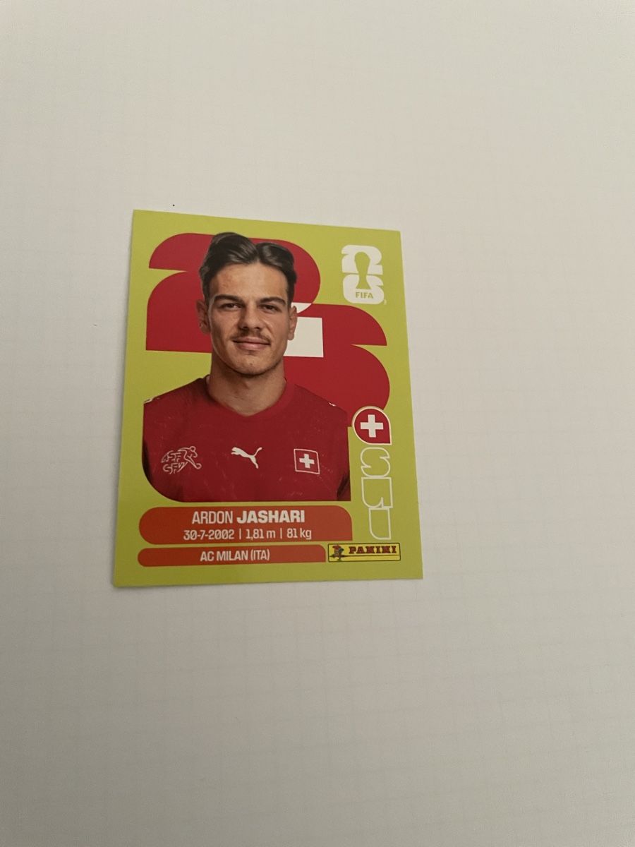 Panini Carte collezionabili: FIFA WM 2026 Ardon Jashari SUI 14 – Nuovo (secondo la descrizione) da Winterthur venduto da Cobraforce