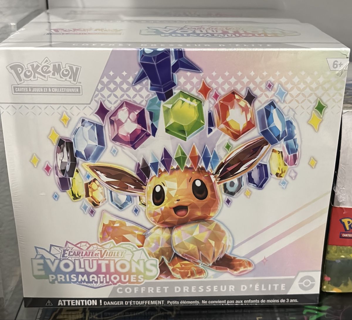 Cartoline: Pokémon Évolutions Prismatique ETB – Nuovo e nell'imballaggio originale da Echandens venduto da Swiss3