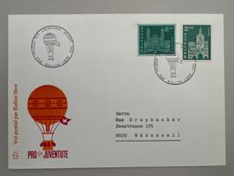 Ballonpost Expo Lausanne 1964
