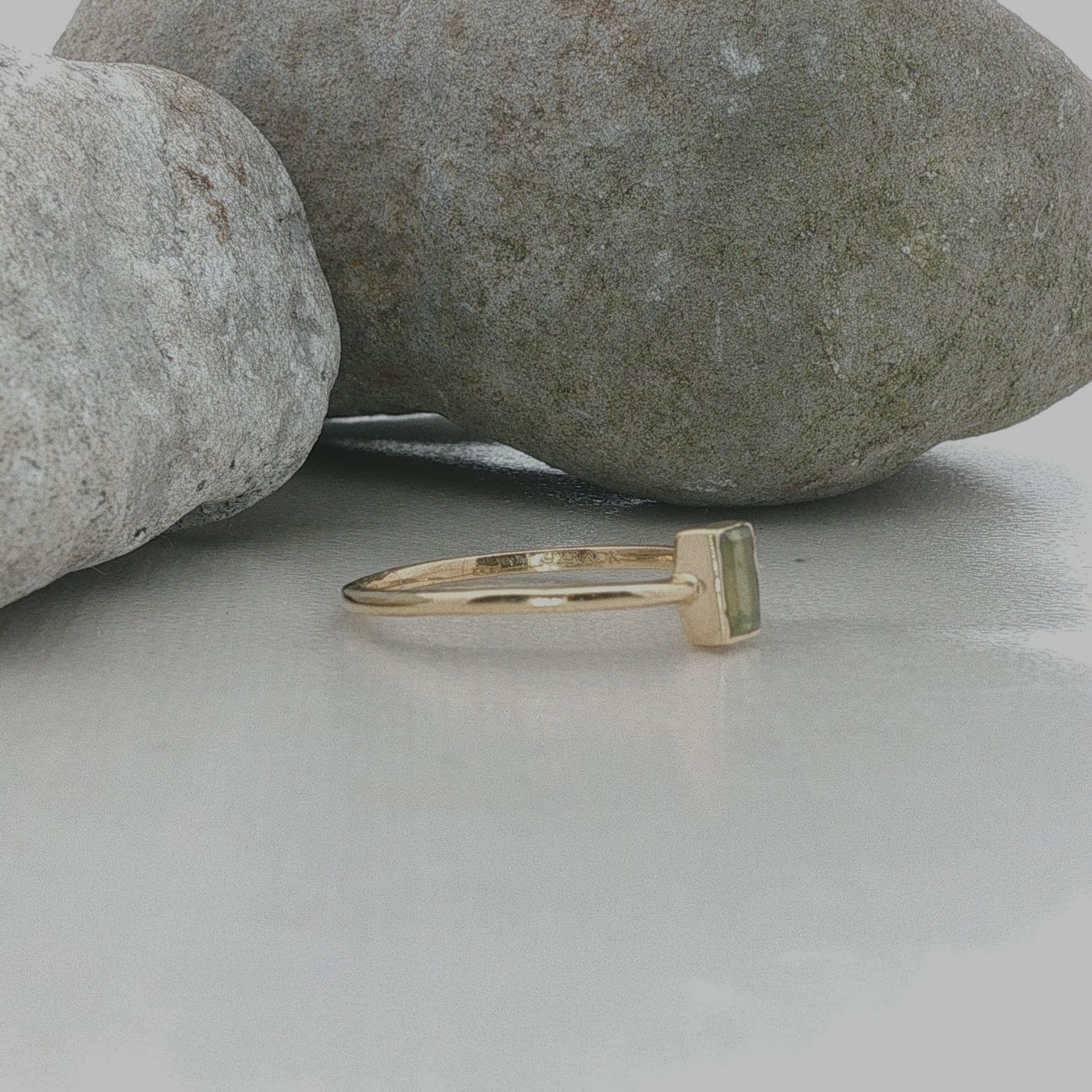 Olga Ribler Bagues: Ring 925 Sterling Silber mit Vesuvianite Grösse 54 – Neuf (Voir description) à Luzern par Schmuckoutlet 3