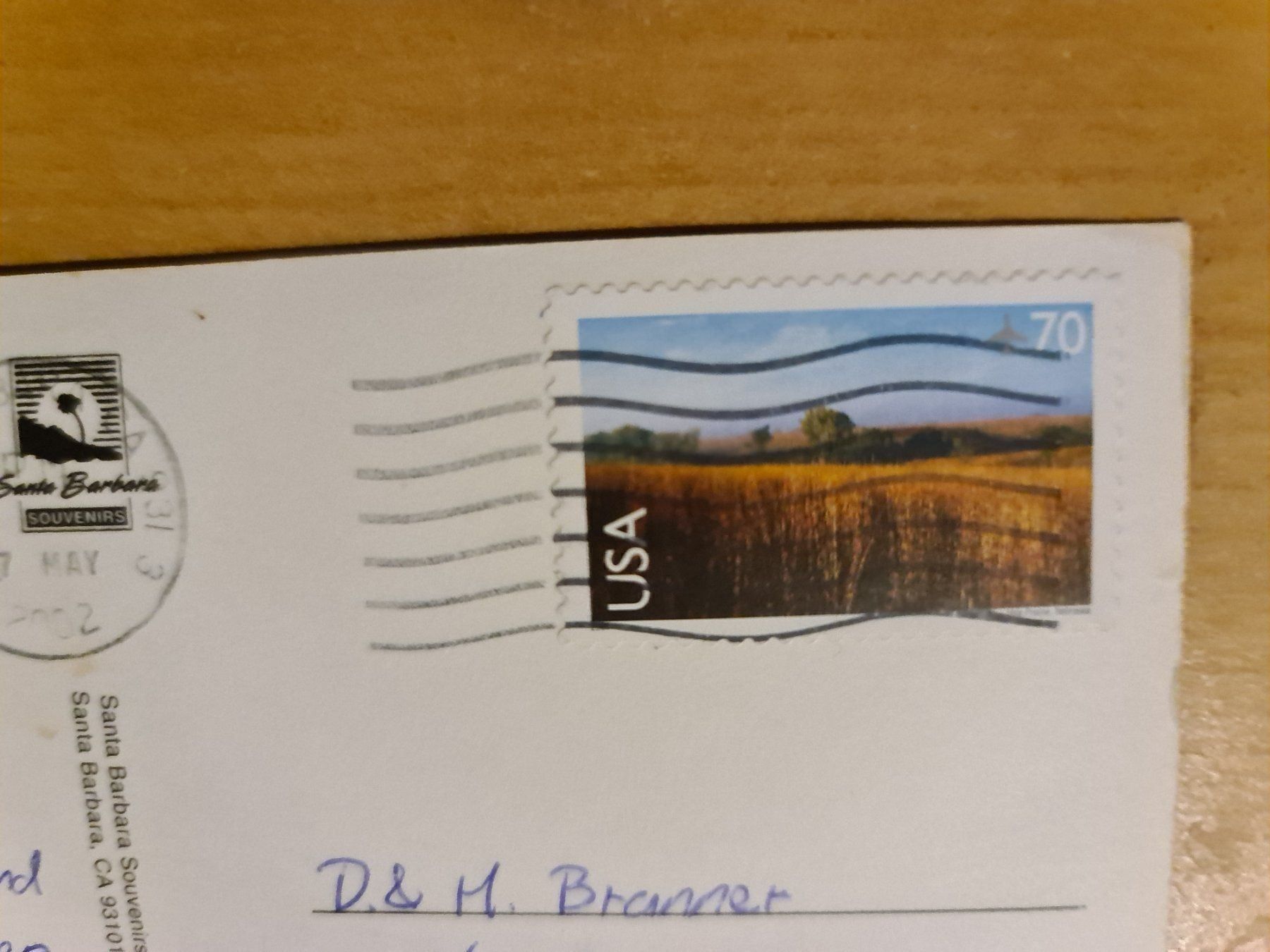 Cartoline postali: Ansichtskarte Santa Barbara USA – Usato da Dintikon venduto da Vexi 1