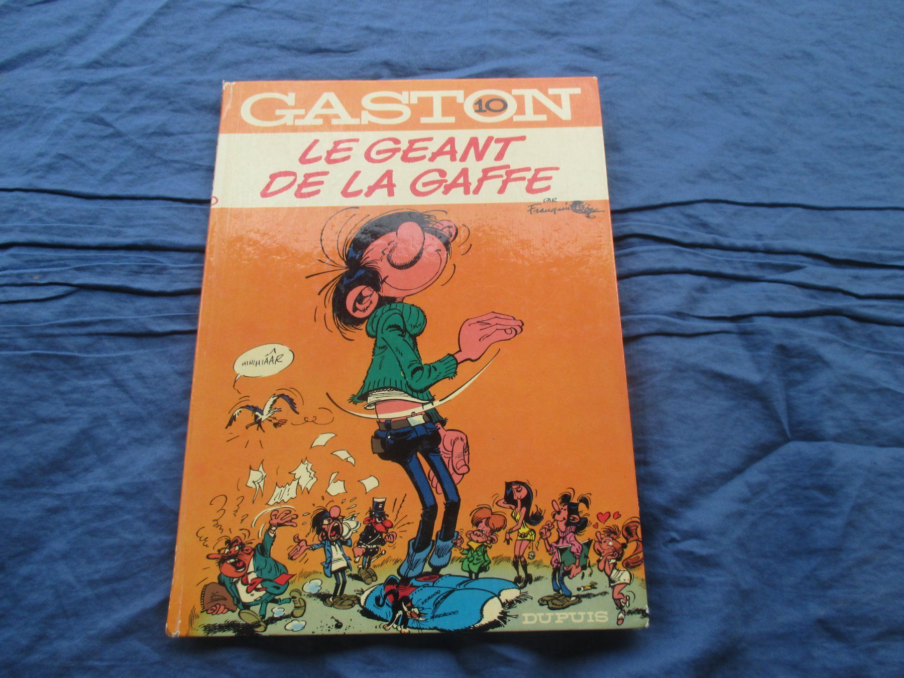 Fumetti: Gaston 10 Le géant de Lagaffe (année 1973) – Usato da Colombier NE venduto da Nevenma