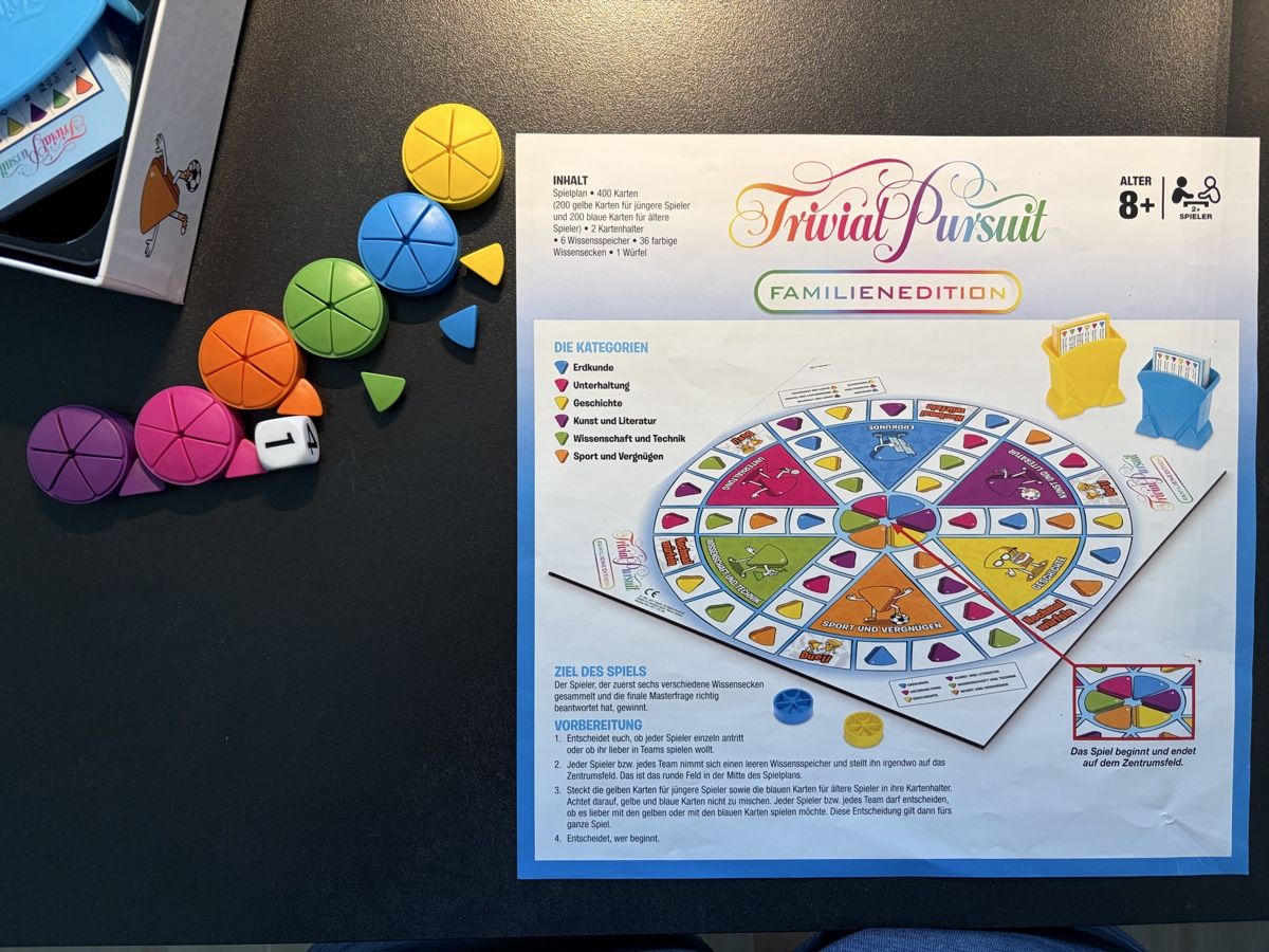 Hasbro Giochi: Trivial Pursuit German – Usato da Münchenstein venduto da ArleneLM 3