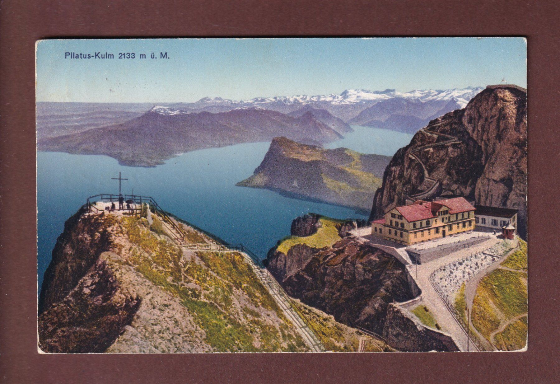 Cartes postales: PILATUS-KULM - 1924 – D'occasion à Pully par nicecards-shop