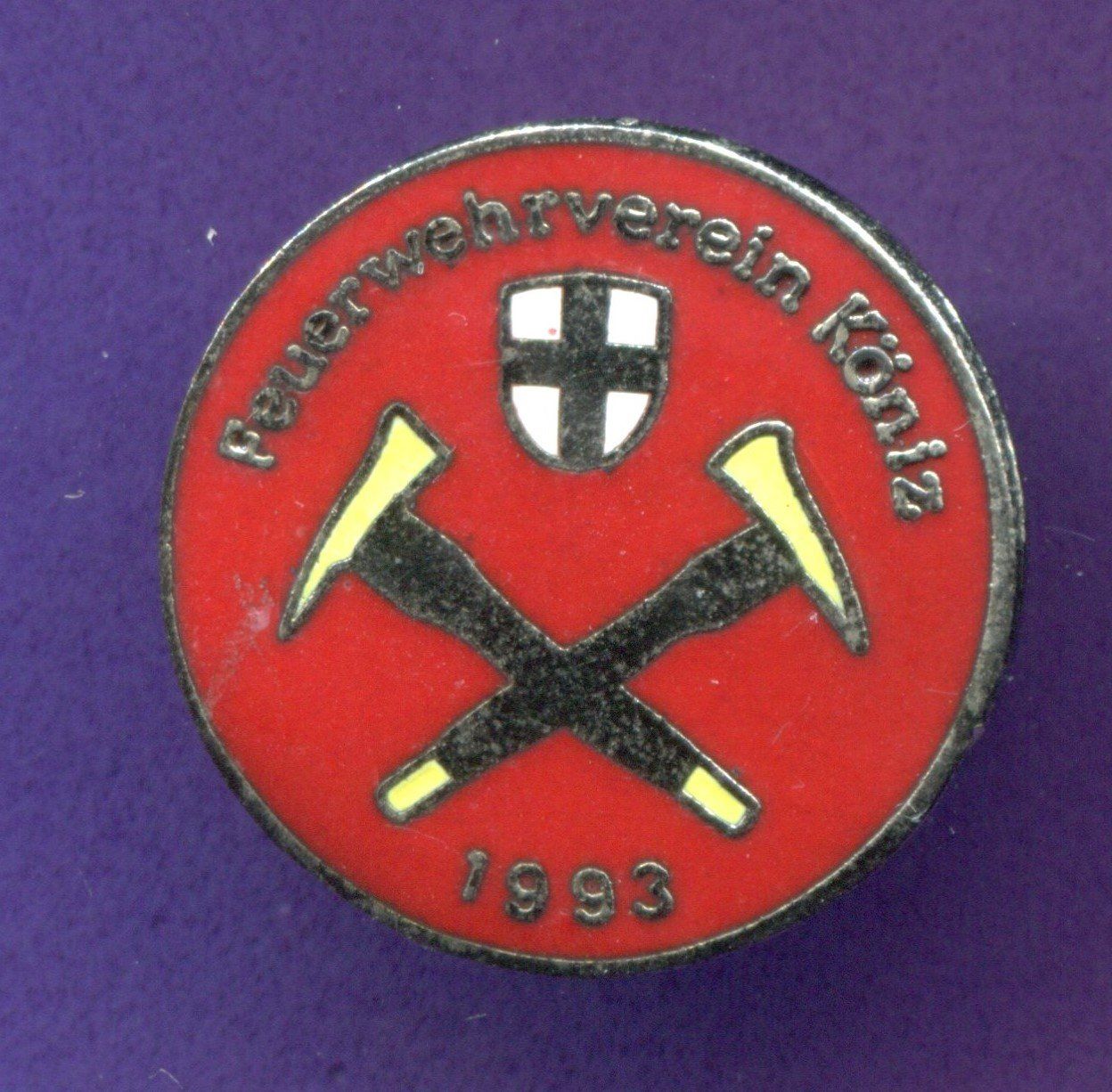 Placchette & Badge: Feuerwehr  KÖNIZ  1993 – Usato da Winterthur venduto da Sammleroase