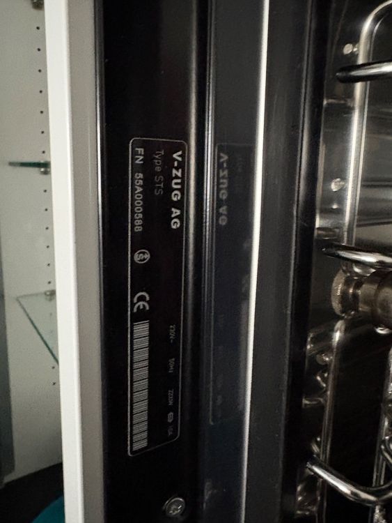 Top Steamer V-ZUG CH-55 Norm Neuwertig 3