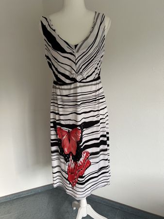 Sommerliches Kleid, Grösse 42, Schmetterling Motiv Top