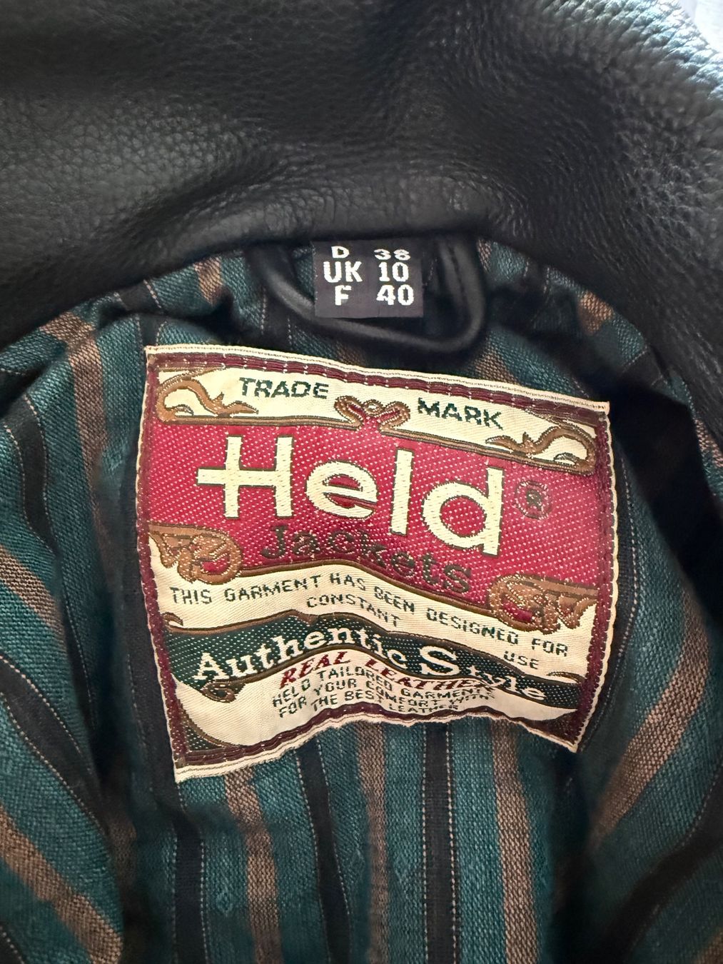 Held Jacken: Damenledertöffjacke HELD, Grösse 38 – Gebraucht aus Weinfelden von ff57 1