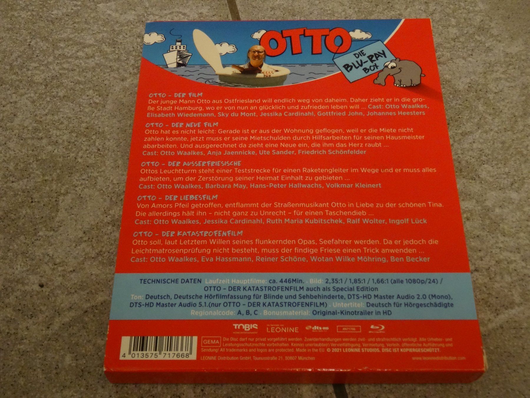 Tutti i DVDs: Otto Blu-ray Box Set Die Blu-ray BOX – Usato da Olten venduto da Disc-Verkauf 1