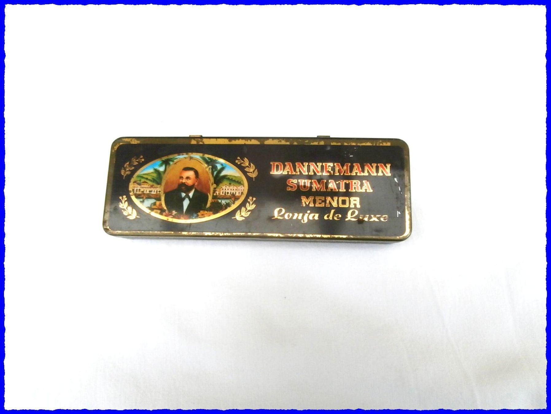 Sigari: Blechdose "DANNEMANN Sumatra" - für Zigarillos Menor Lonja – Usato da Worblaufen venduto da Re_mo81 4