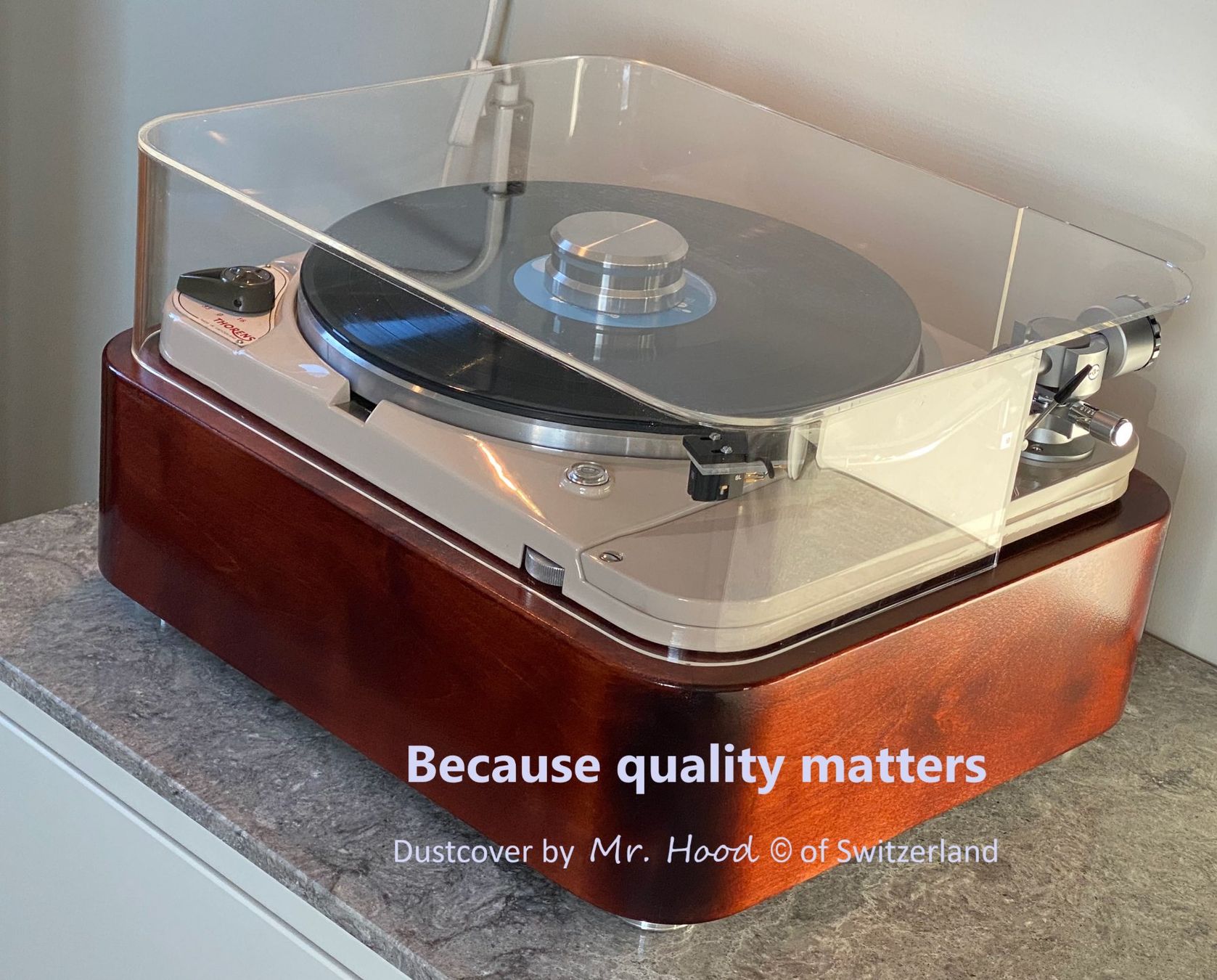 Amplificatori: Haube Thorens Td124,  capot , cappa – Nuovo e nell'imballaggio originale da Farvagny-le-Grand venduto da Mr.Hood