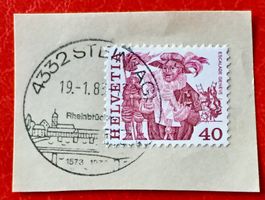 CH BRIEFMARKEN VOLLGESTEMPELT  Stein