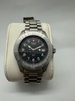 Montre Piquot Meridien Swiss Army acier - robuste & vintage