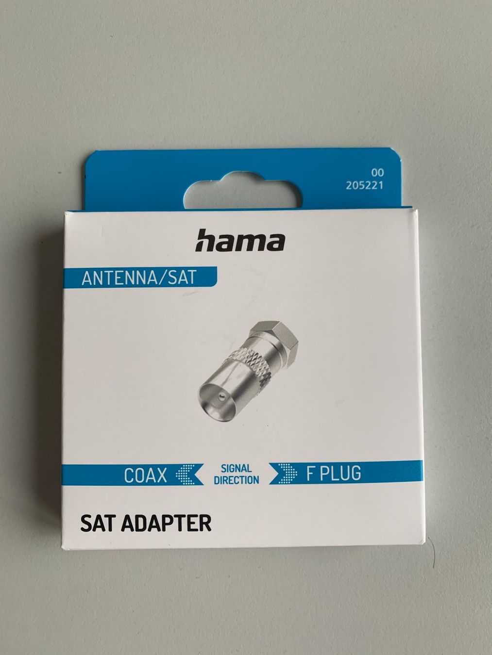 Hama Unità & Adattatore: HAMA Adapter Fplug<>Coax – Nuovo e nell'imballaggio originale da Zürich venduto da Be_Ja 2