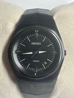 Montre Seiko Homme Quartz 100M, Noir, Style Unique 