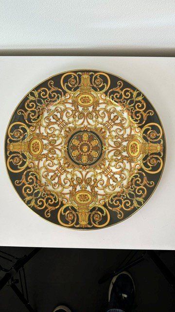 Versace Piatti: Versace Rosenthal Barocco Teller 31 cm - HE017 – Usato da Aesch BL venduto da Zeitstuecke