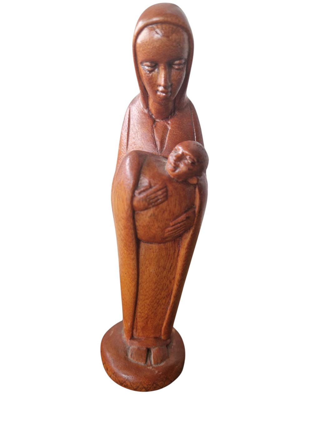 Figuren: Krippenfigur Maria mit Jesuskind – Gebraucht aus Mörschwil von wunderkiste44