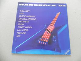 LP Hardrock 10 Band 1983 Dio Kiss Thin Lizzy Rush Lita Ford