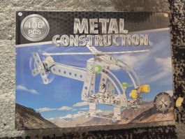 Metallbaukasten, 106 Teile, wie neu ab 1fr