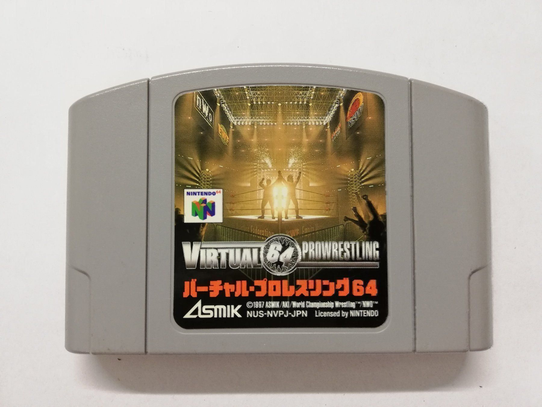 Nintendo Giochi: Virtual Pro Wrestling / NTSC-J /N64 – Usato da St. Gallen venduto da zorro_dc