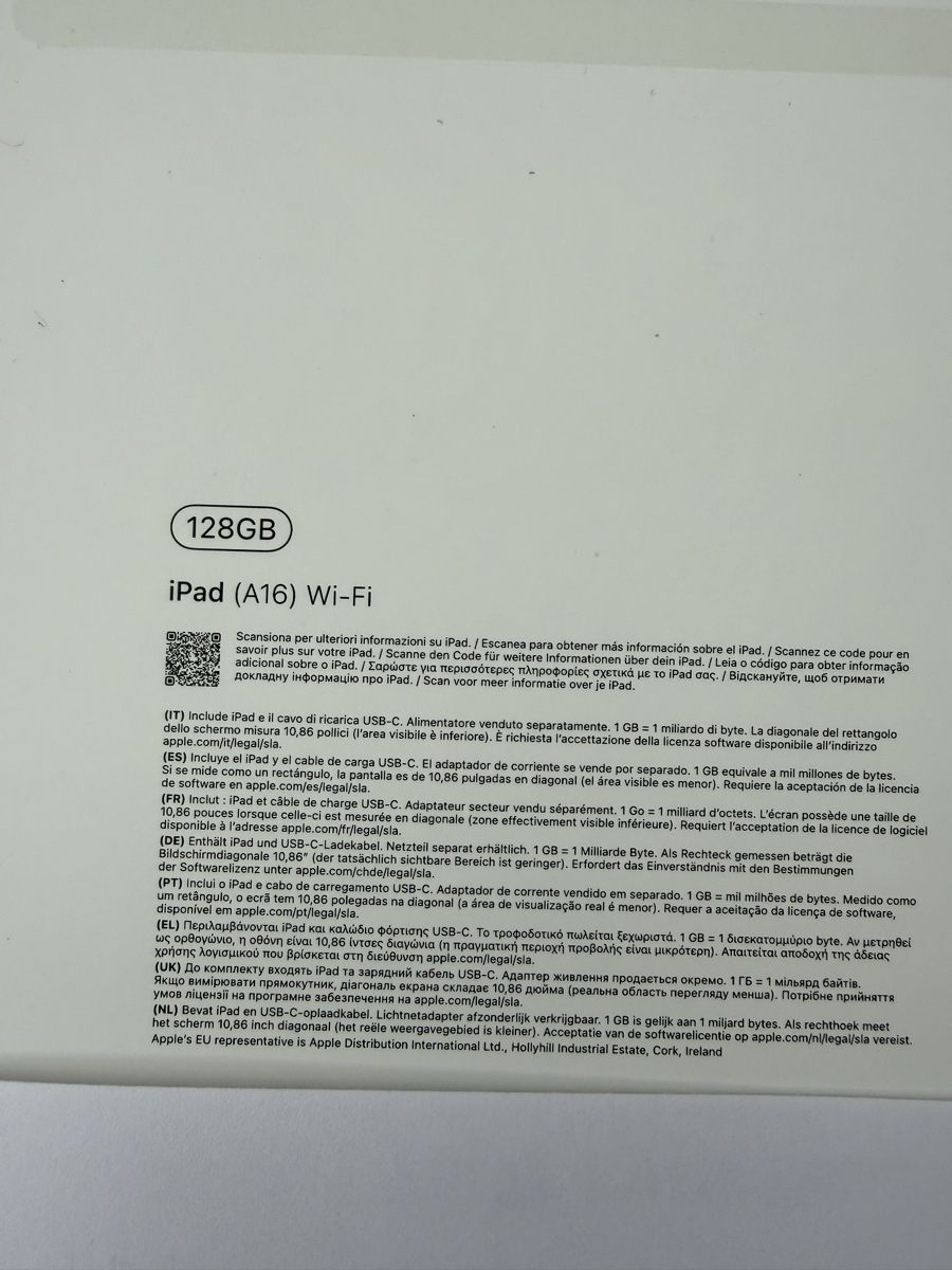 Apple Tablet PC: Ipad (A16) 128Gb mit Smart Folio – Gebraucht aus Rudolfstetten von AudioFox 1