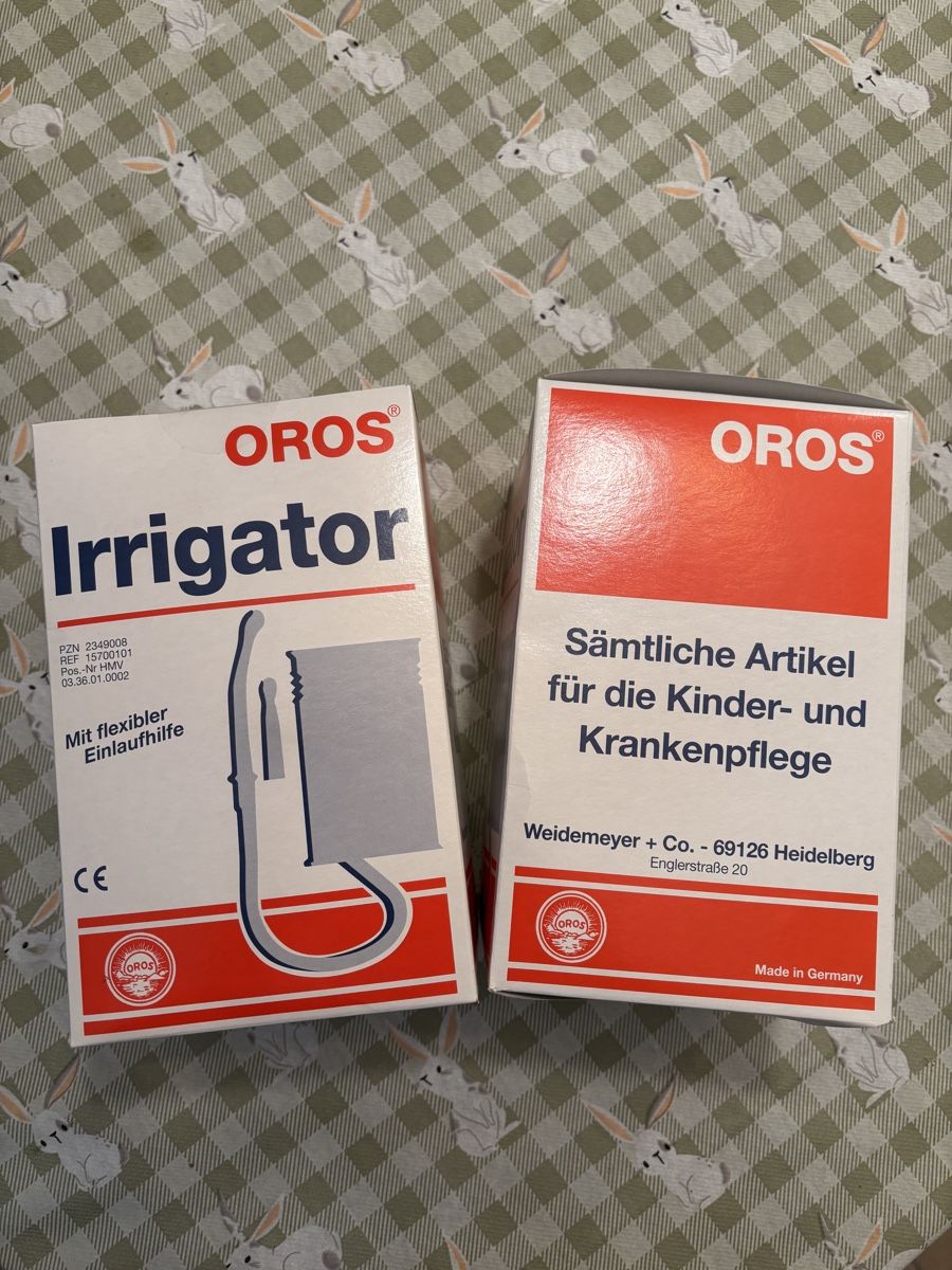 Attrezzature mediche: OROS Irrigator  – Nuovo e nell'imballaggio originale da Jona venduto da WaJaggi 1