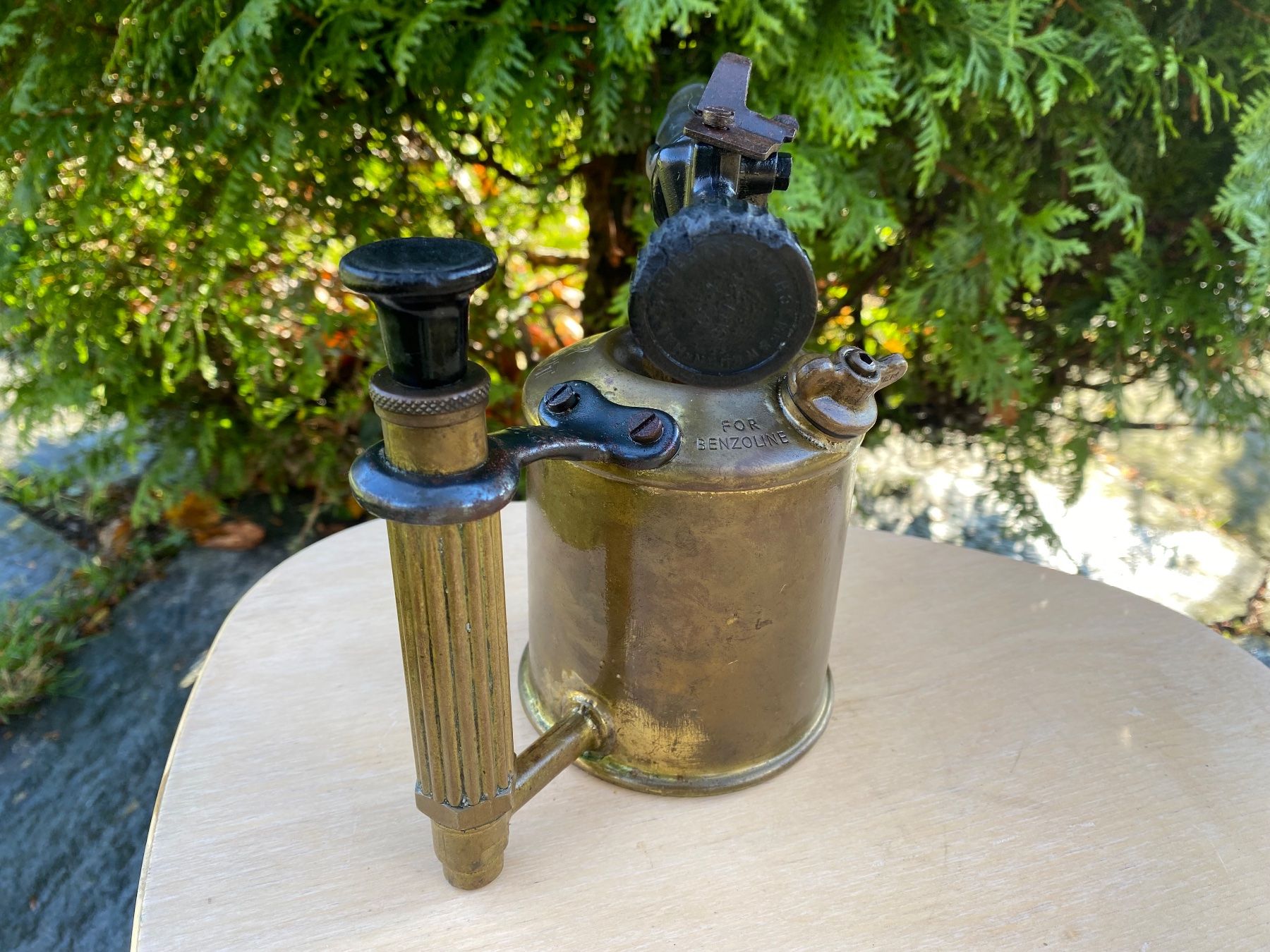 Tutti gli attrezzi: alte Lötlampe Max Sievert Stockholm – Usato da Feldbach venduto da Olive1 3