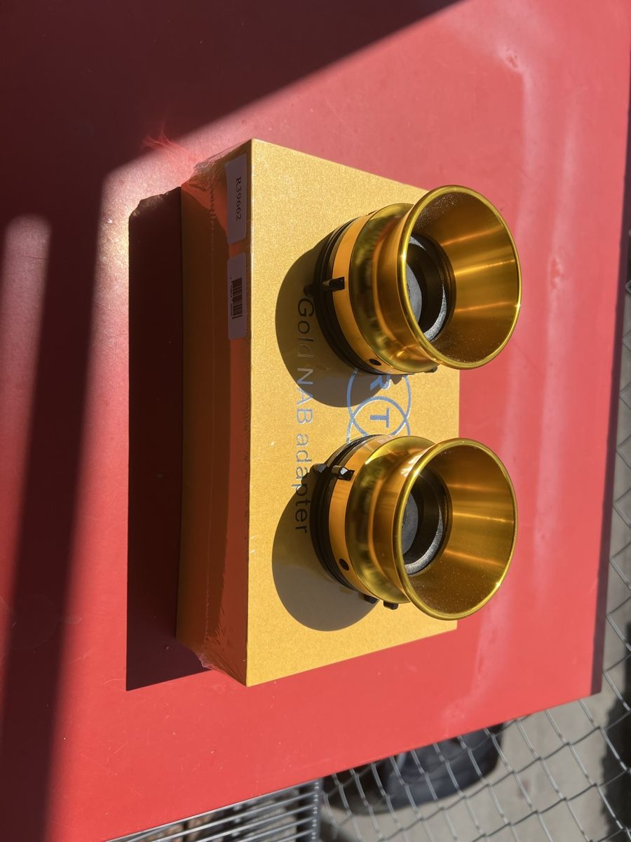 Apparecchi a nastro: RTM Gold NAB adapter pair new in box – Nuovo e nell'imballaggio originale da Pully venduto da Flo_8yrz 1