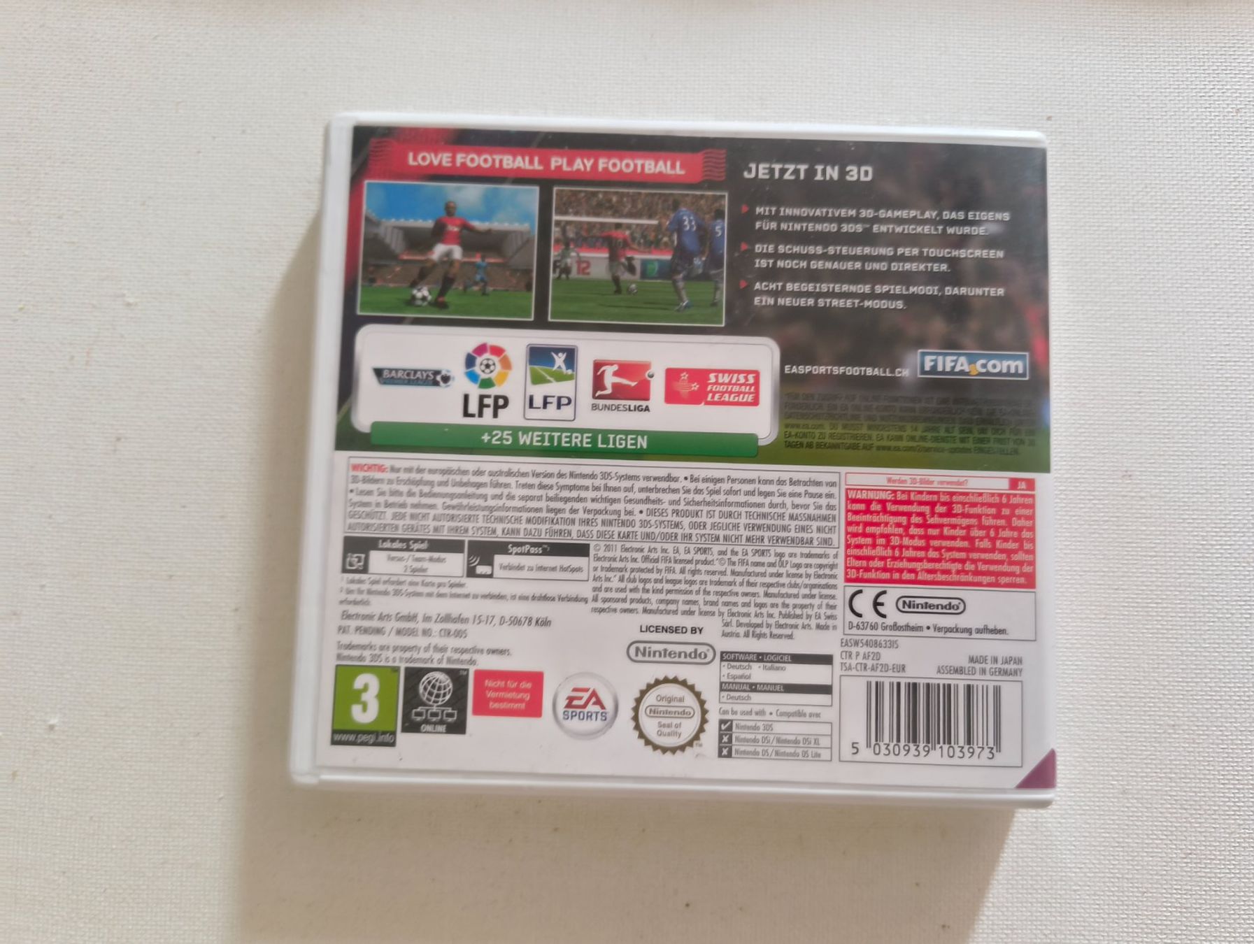 Giochi: Fifa 12 Nintendo 3DS – Usato da noes venduto da kri_g7m6 1