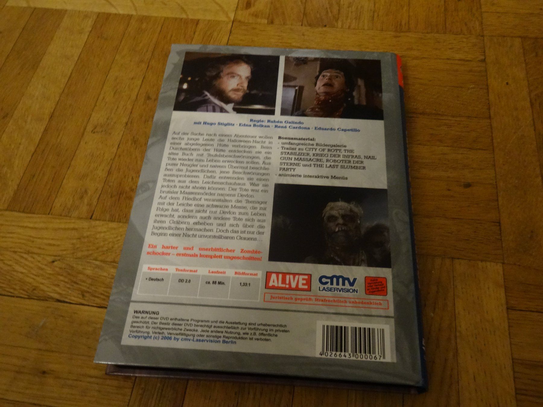 Alle DVDs: Friedhof der Zombies DVD - Horror-Klassiker – Gebraucht aus Olten von Disc-Verkauf 2