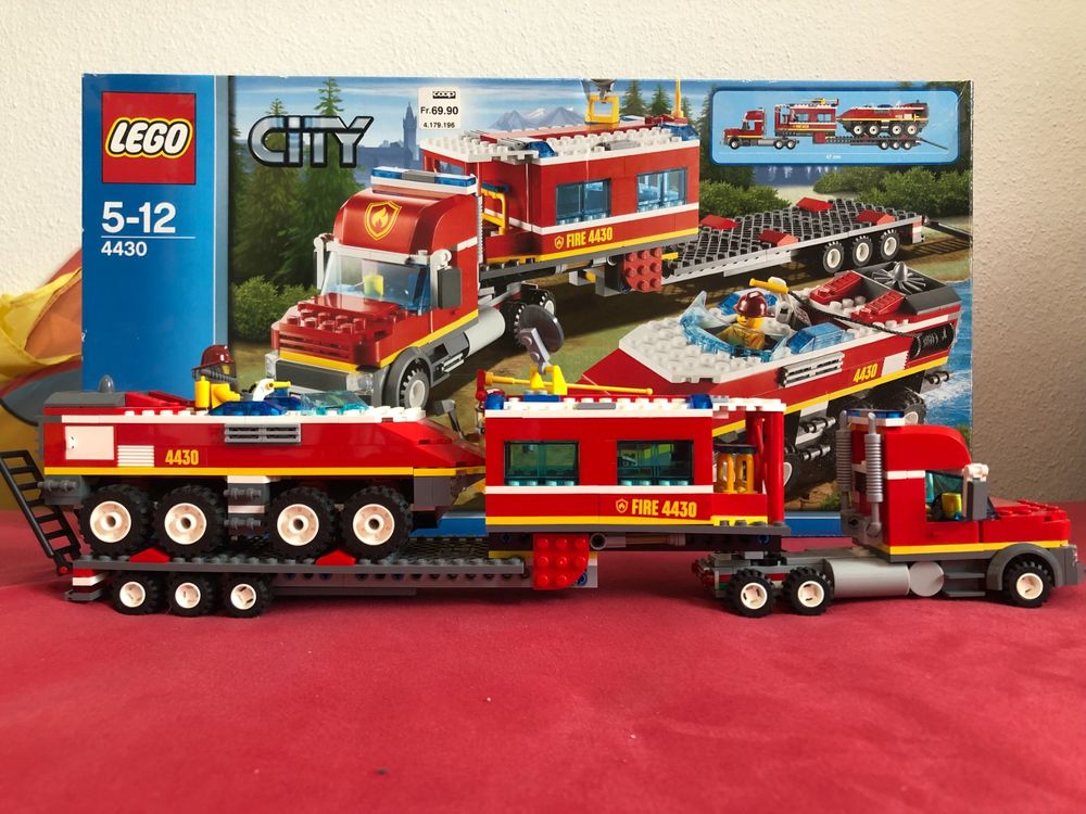 Lego 4430 Feuerwehr Einsatzzentrale mit Löschfahrzeug Kaufen auf Ricardo