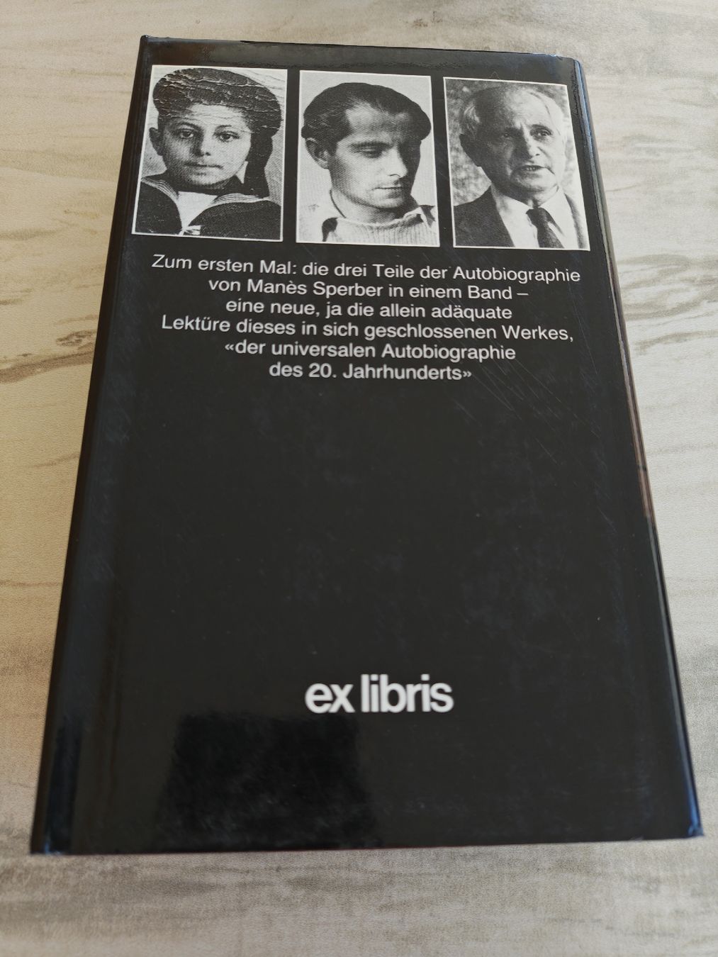 Libri: Manès Sperber, All das Vergangene – Usato da Schwyz venduto da Hollywood70 1