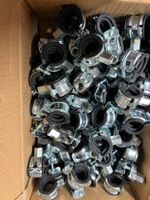 3/8" Rohrschelle mit Gummieinlage, neu, viele vorhanden!