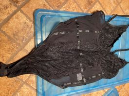 Sexy body di pizzo tg M/L-nuovo-chic e elegante