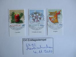 Voll Ort Ersttagsstempel 6402 Merlischachen