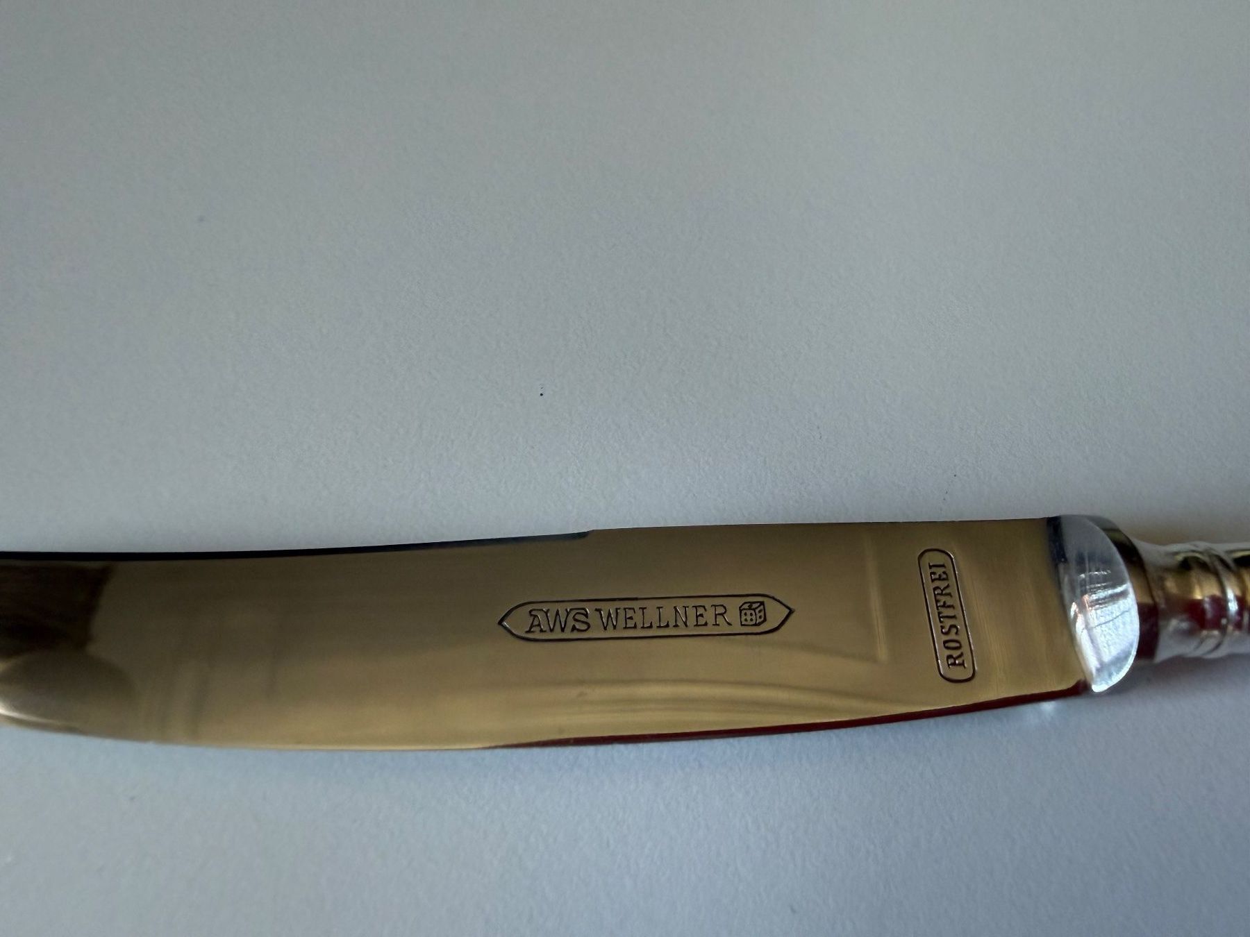Set di posate: Wellner Besteckset, 12-teilig, versilbert – Usato da Zürich venduto da leo0105 3