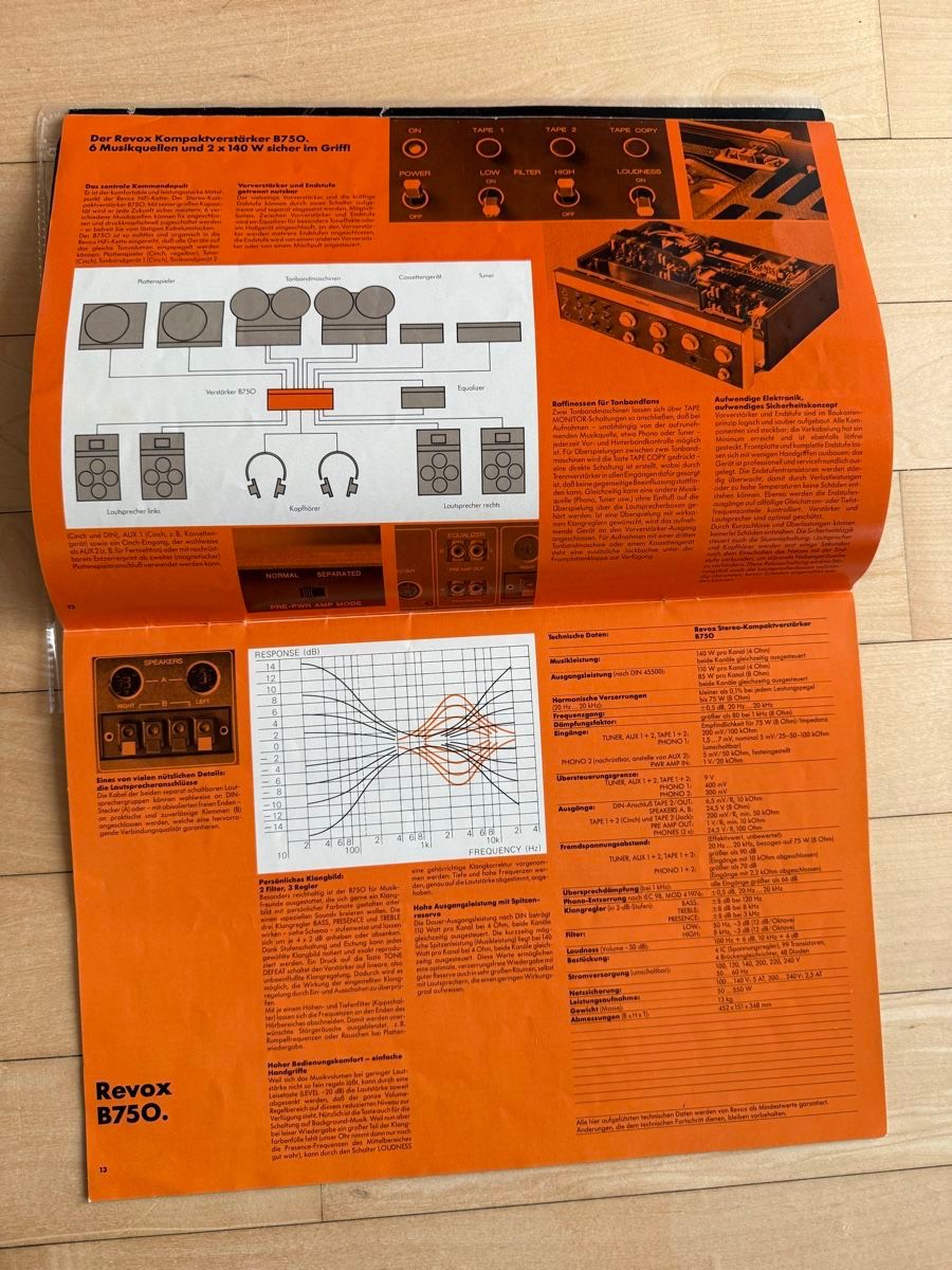 Revox Registratori: Studer Revox 80 Original Bedienungsanleitung – Usato da Uster venduto da Schangnau87 2