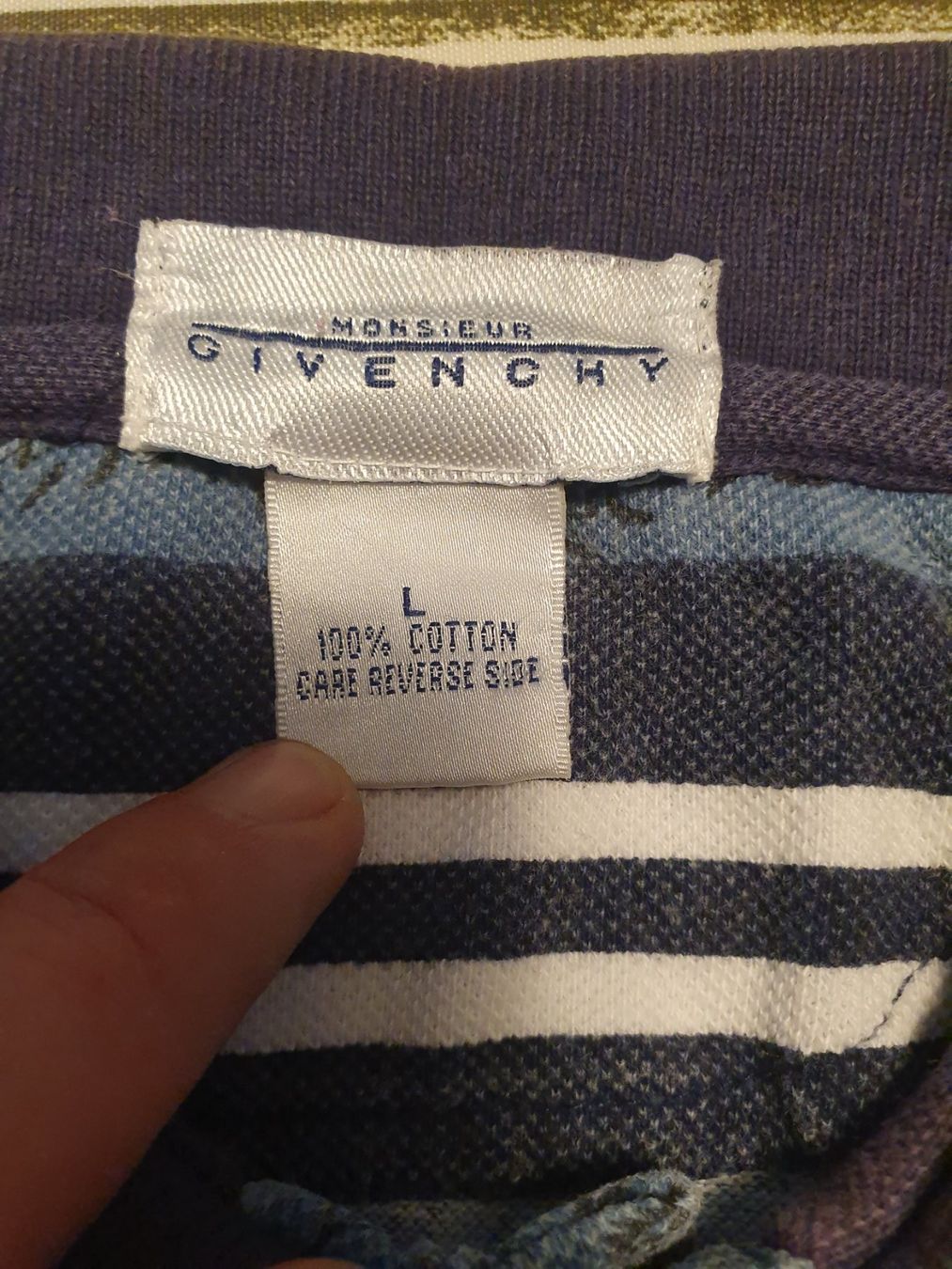 Givenchy Magliette Polo: Givenchy polo taille L – Usato da Genève venduto da GenevaLuxury 2
