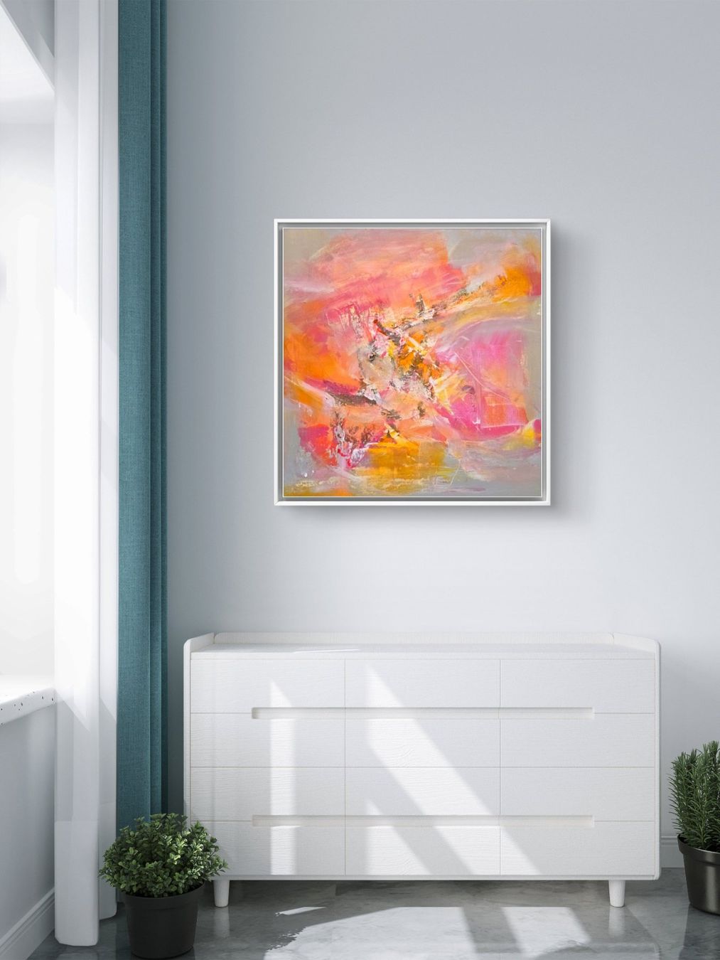 Tableaux: Originalgemälde auf Leinwand 40 cm, Unikat!!! – Neuf avec emballage d'origine à Beinwil am See par Superchance 3