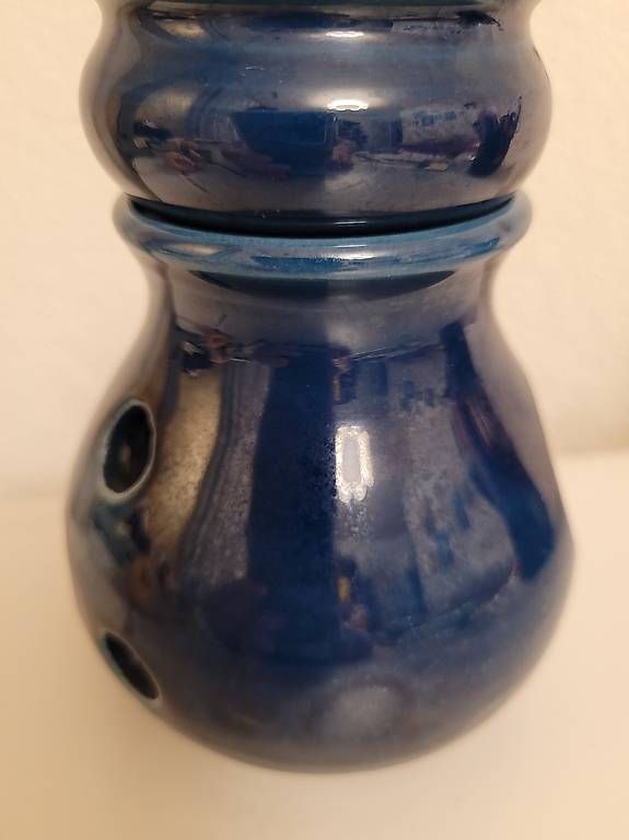 Portacandele: Duftlampe dunkelblau – Usato da Spreitenbach venduto da dde_5k86 1