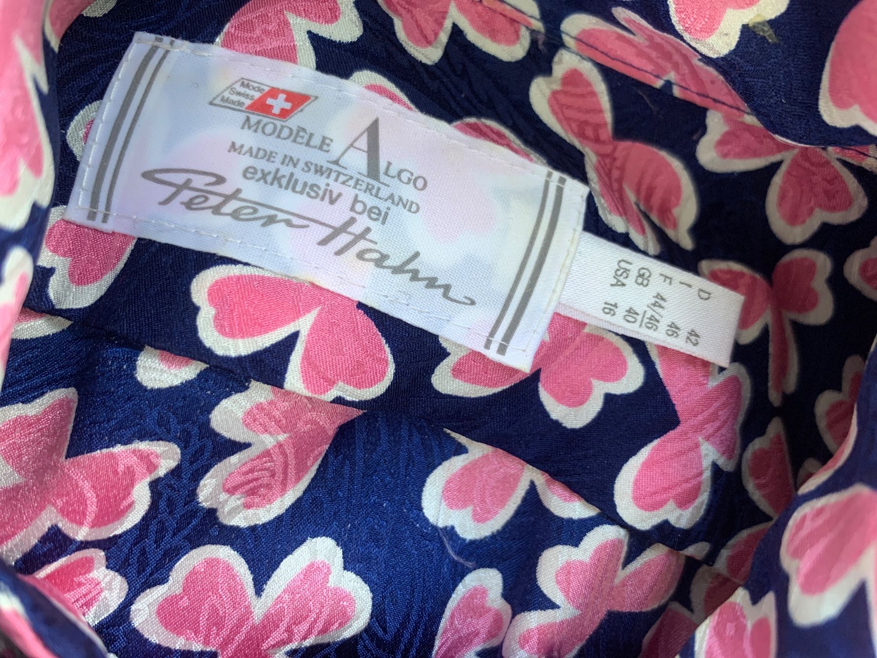 Camicette: Vintage Damen Bluse Gr. 42 von Peter Hahn – Usato da Richterswil venduto da Moii89 4