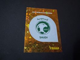 Panini Fussball WM 2026 Sticker Wappen Saudi Arabien KSA 1