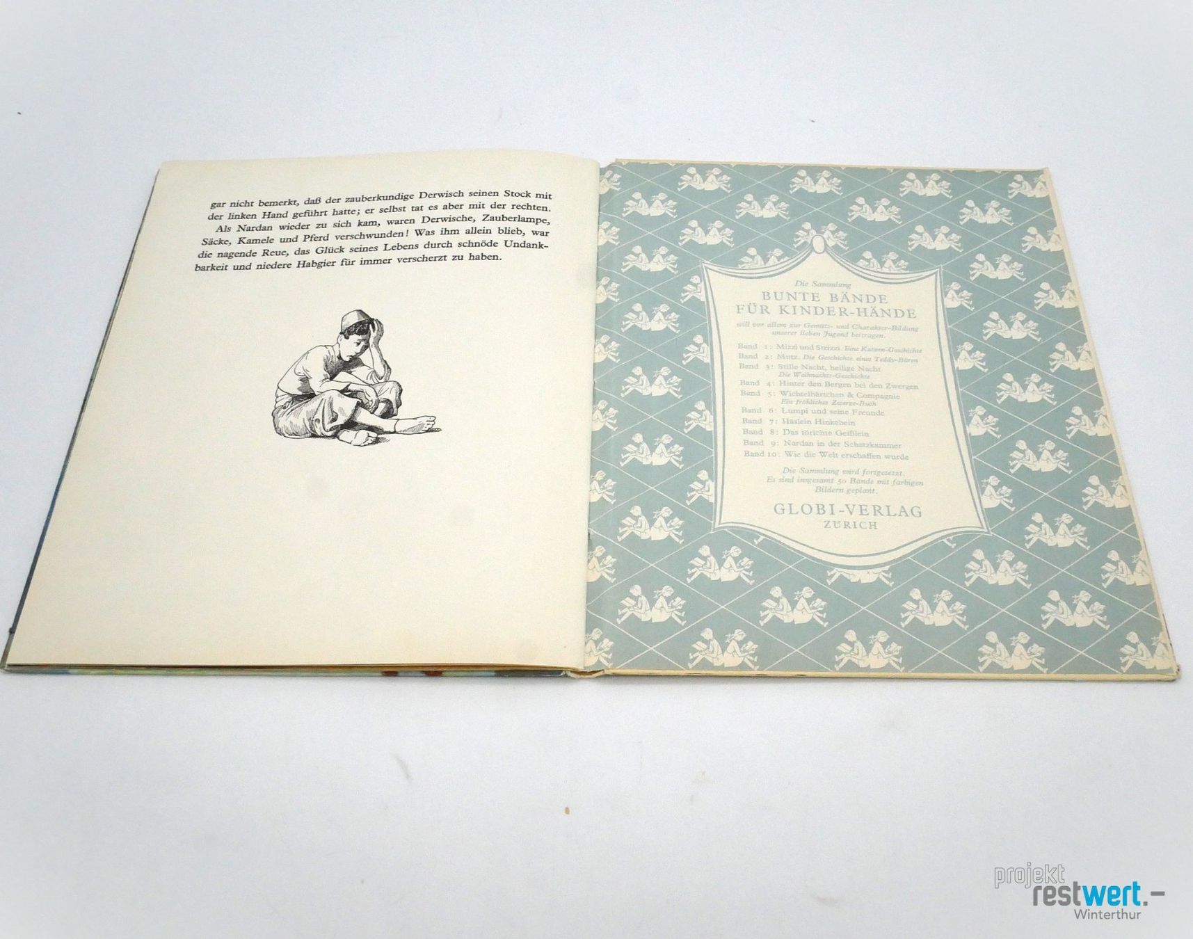 Libri: CH.M. WIELAND Nardan in der Schatzkammer – Usato da Winterthur venduto da Restwert_Winterthur 2