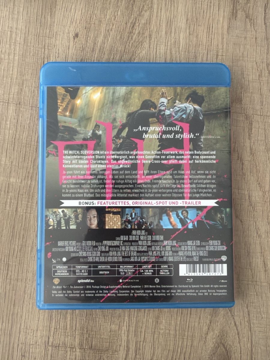 Tutti i DVDs: The Witch - Subversion (2018) BluRay – Usato da Hagendorn venduto da masterchieff 1
