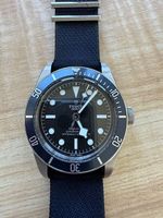TUDOR Black Bay 41mm Stahl Fabric Strap Ref 79230B (2024)
