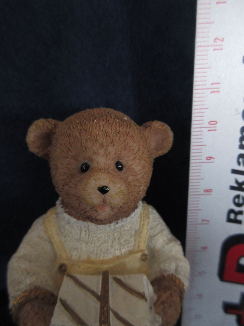 Statuette: Teddybär, kleiner Bär, Bärli mit Geschenk, Teddy – Usato da Egg b. Zürich venduto da Mogli93 5