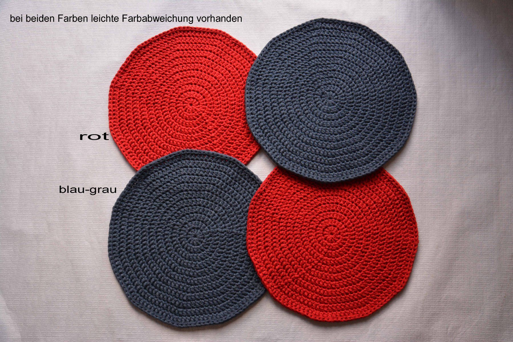 Set di tavolo e panche: Platzsets (4er Set) – Nuovo (secondo la descrizione) da Bollodingen venduto da happyday11