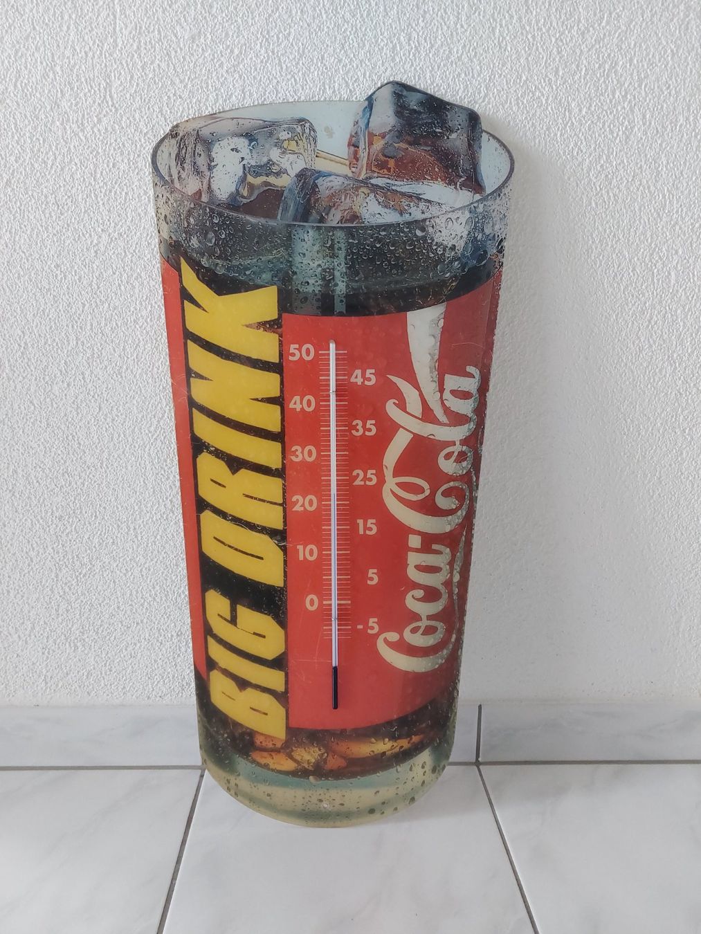 Coca-Cola Insegne: Werbeschild Coca Cola Thermometer Reklame – Usato da Schenkon venduto da Elbarto007