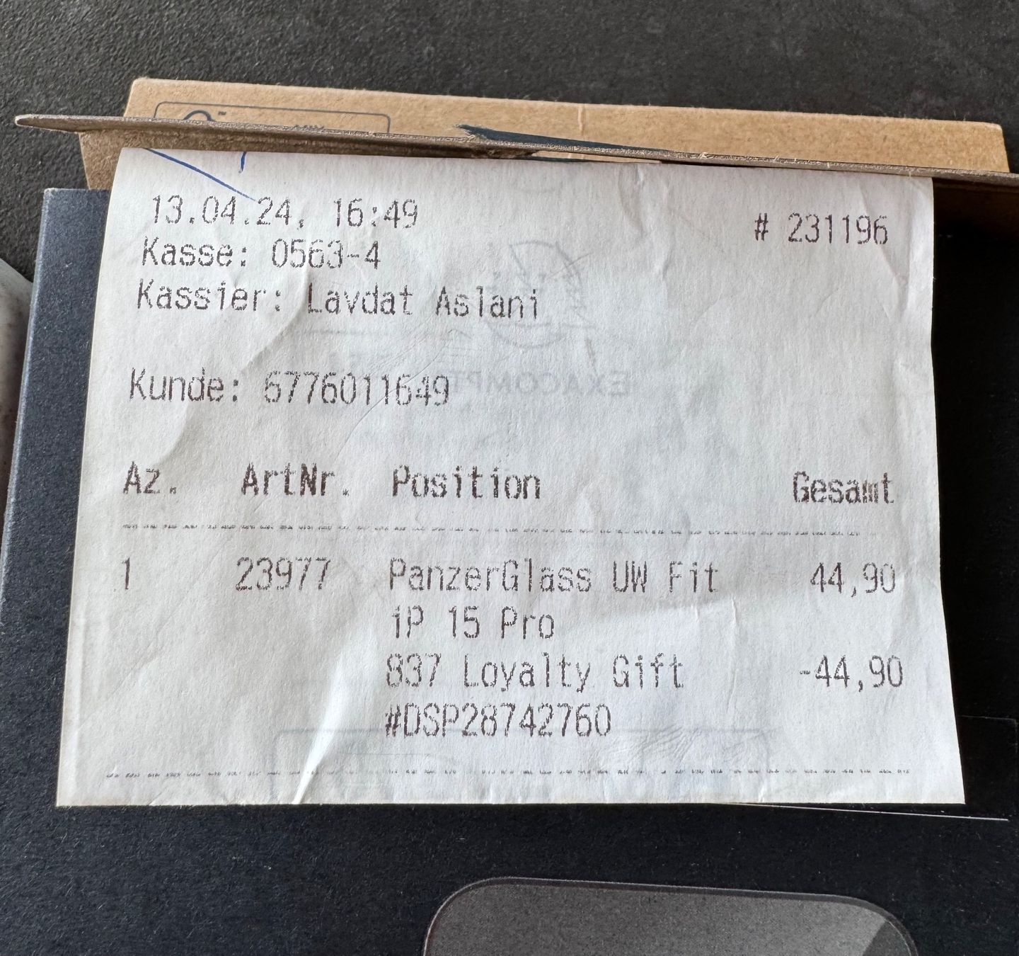 Ritocchi & pellicole di protezione: Apple iPhone 15 Pro Panzer Glass TM – Nuovo e nell'imballaggio originale da Dübendorf venduto da ysc_hw92 2